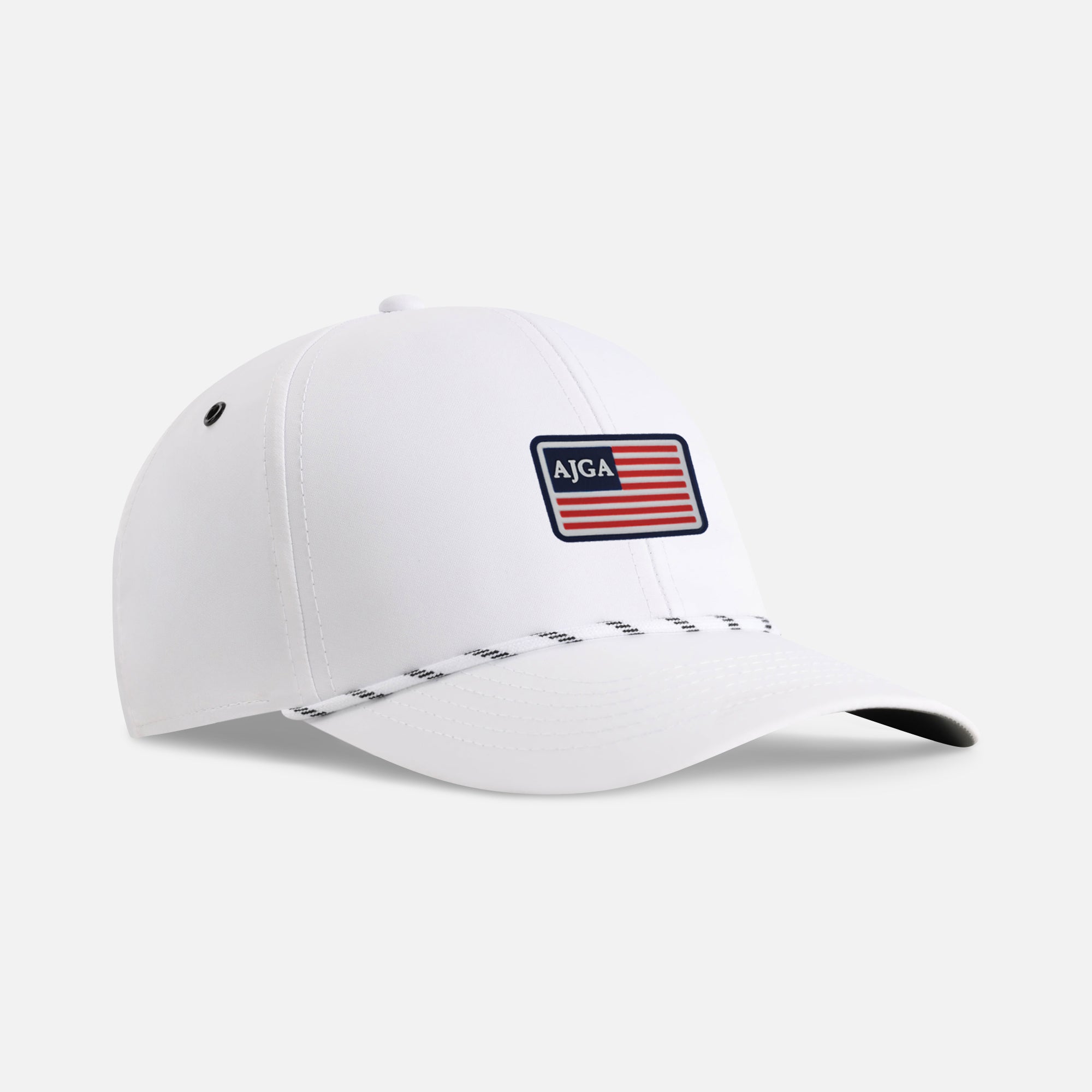 The AJGA Flag Patch - 6-Panel Performance Rope Hat – Imperial