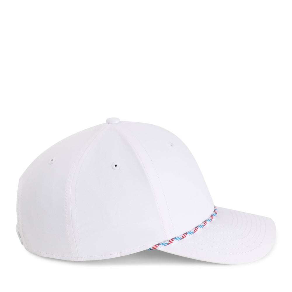 7054-AB9-3 | Color: White w/ Light Blue & Red Rope