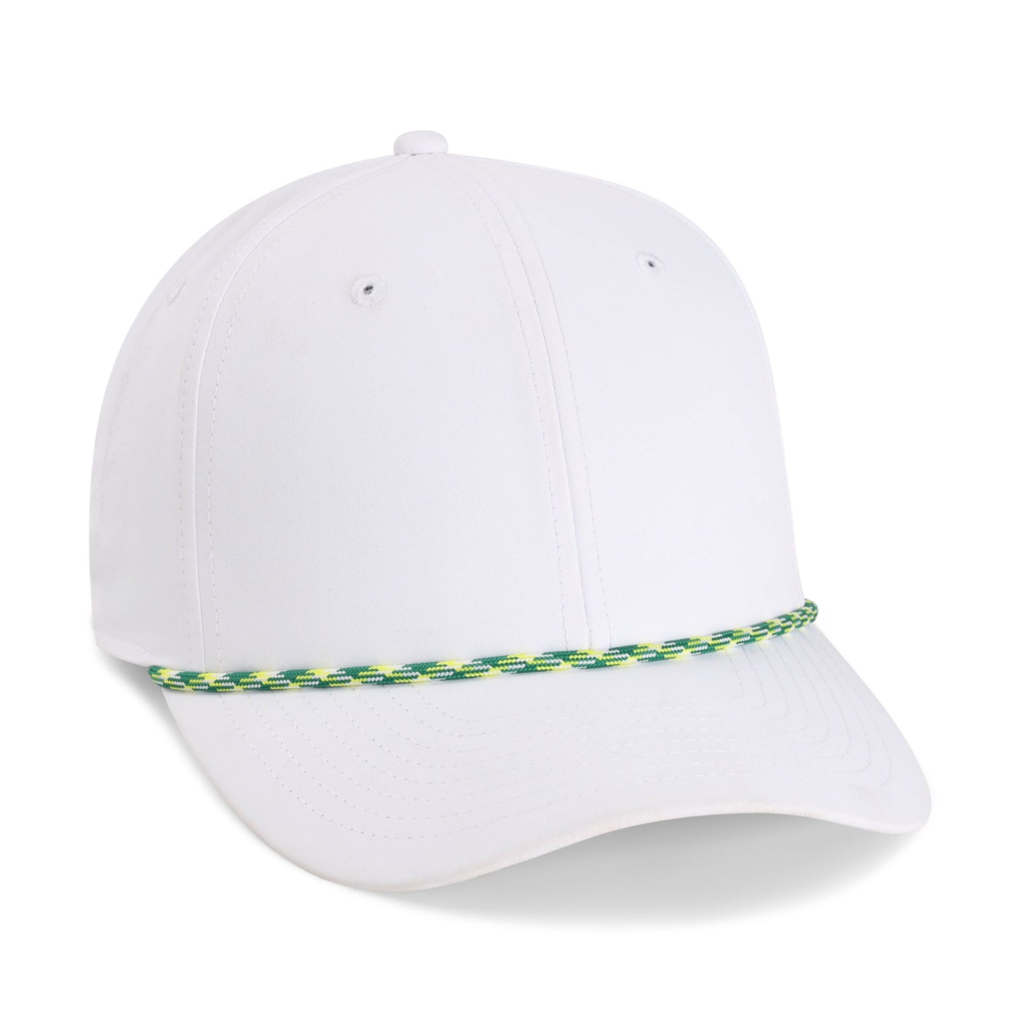 7054-AG9-2 | Color: White w/ Green & Yellow Rope