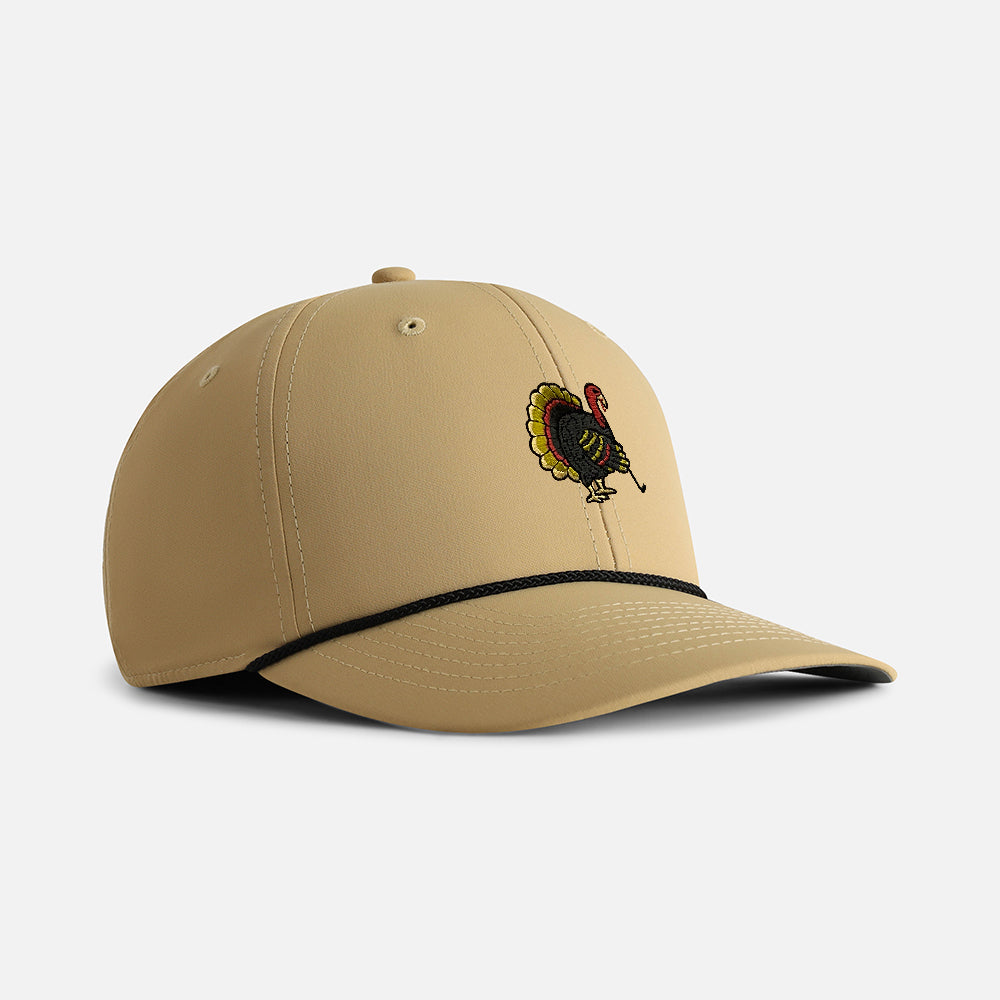 "Gobble Golf" 6-Panel Performance Rope Hat
