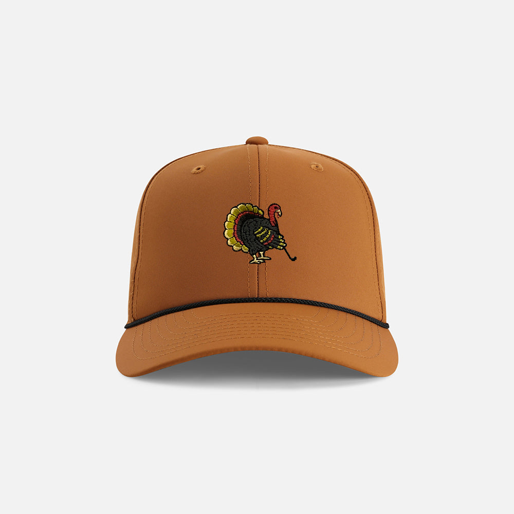 "Gobble Golf" 6-Panel Performance Rope Hat
