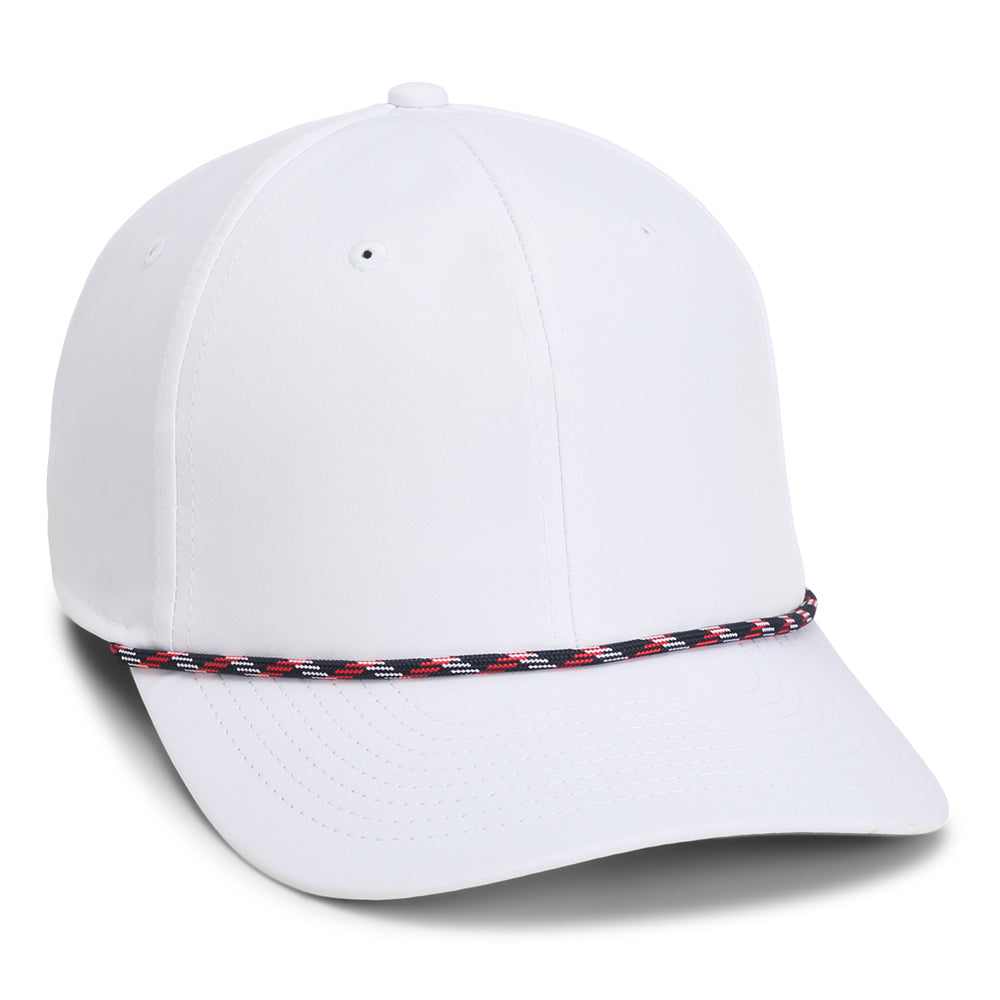 7054-WNW-2 | Color: White w/ Navy-Red-White Rope