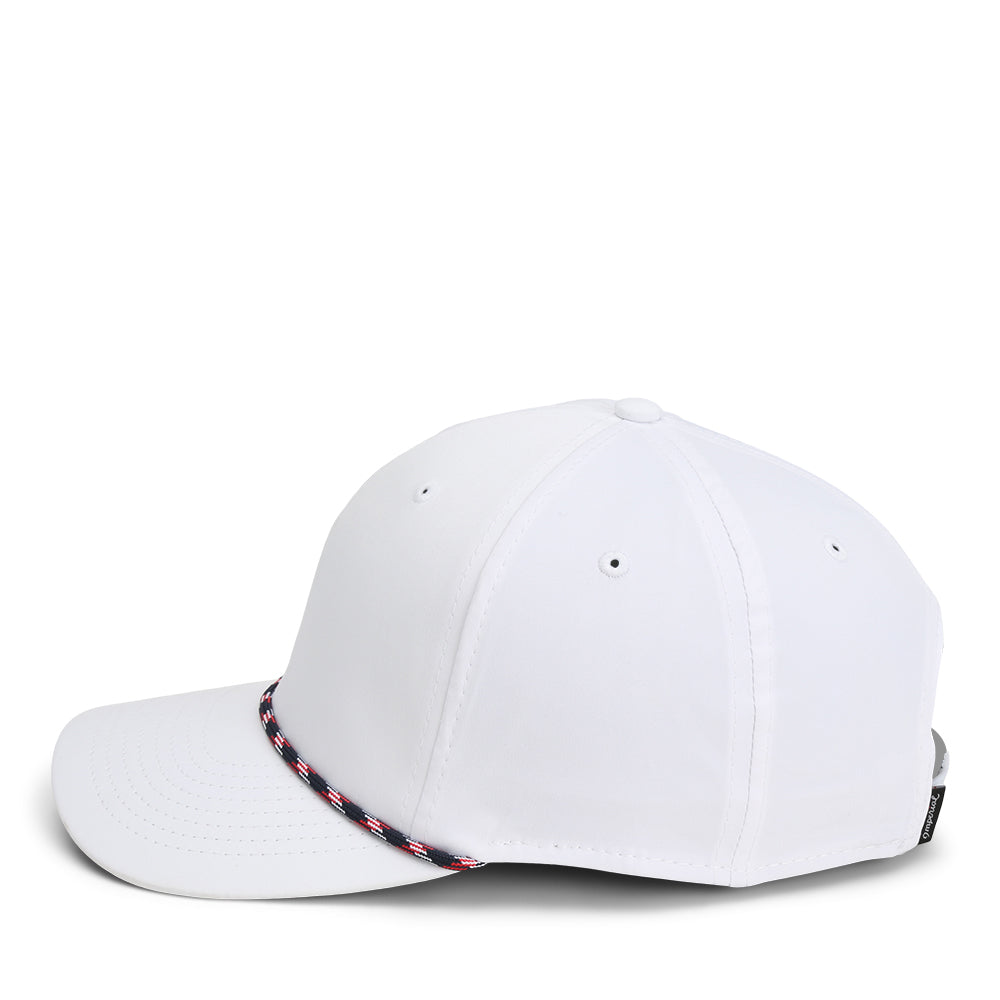 7054-WNW-4 | Color: White w/ Navy-Red-White Rope