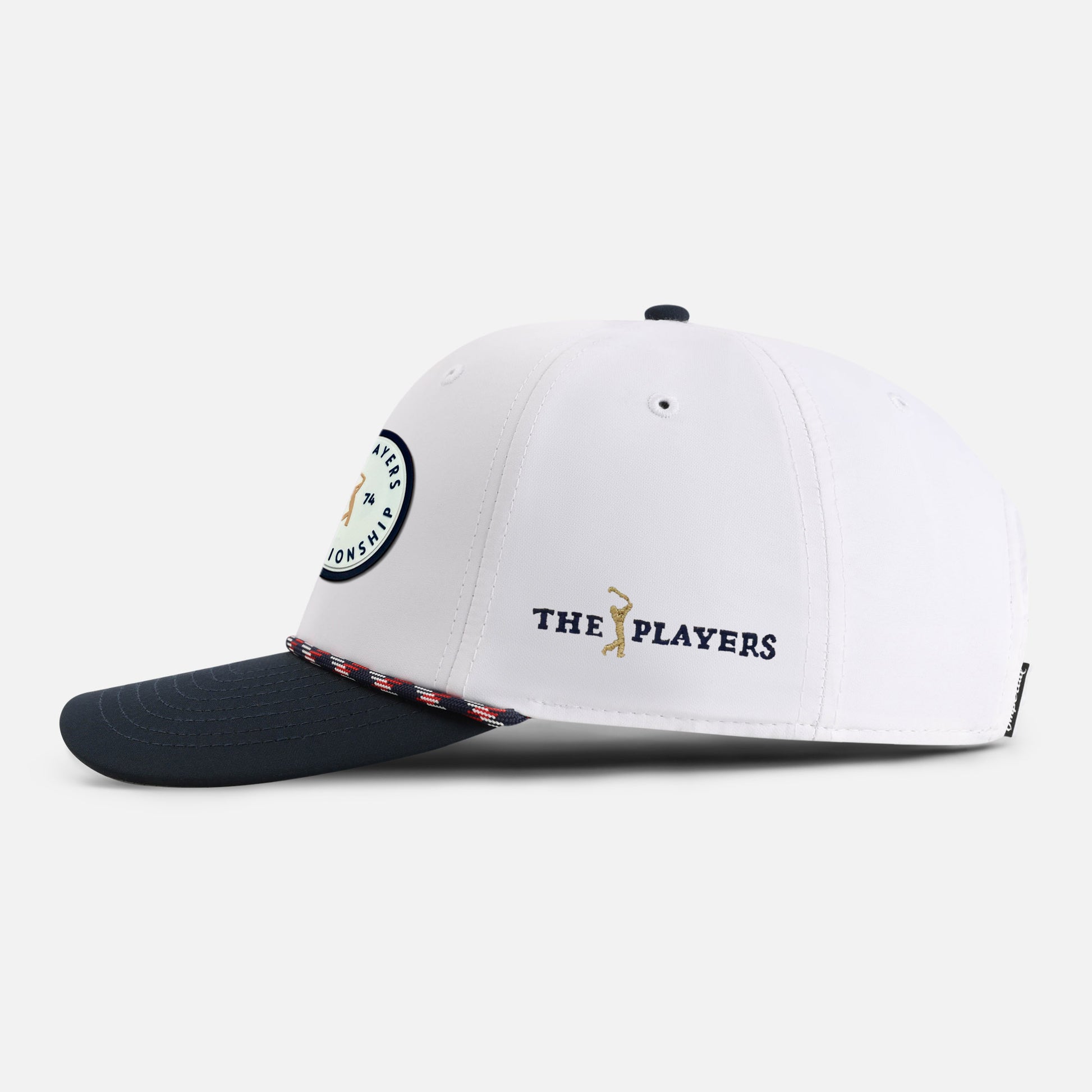 | Color: White / Navy w/ Navy / Red / White Rope