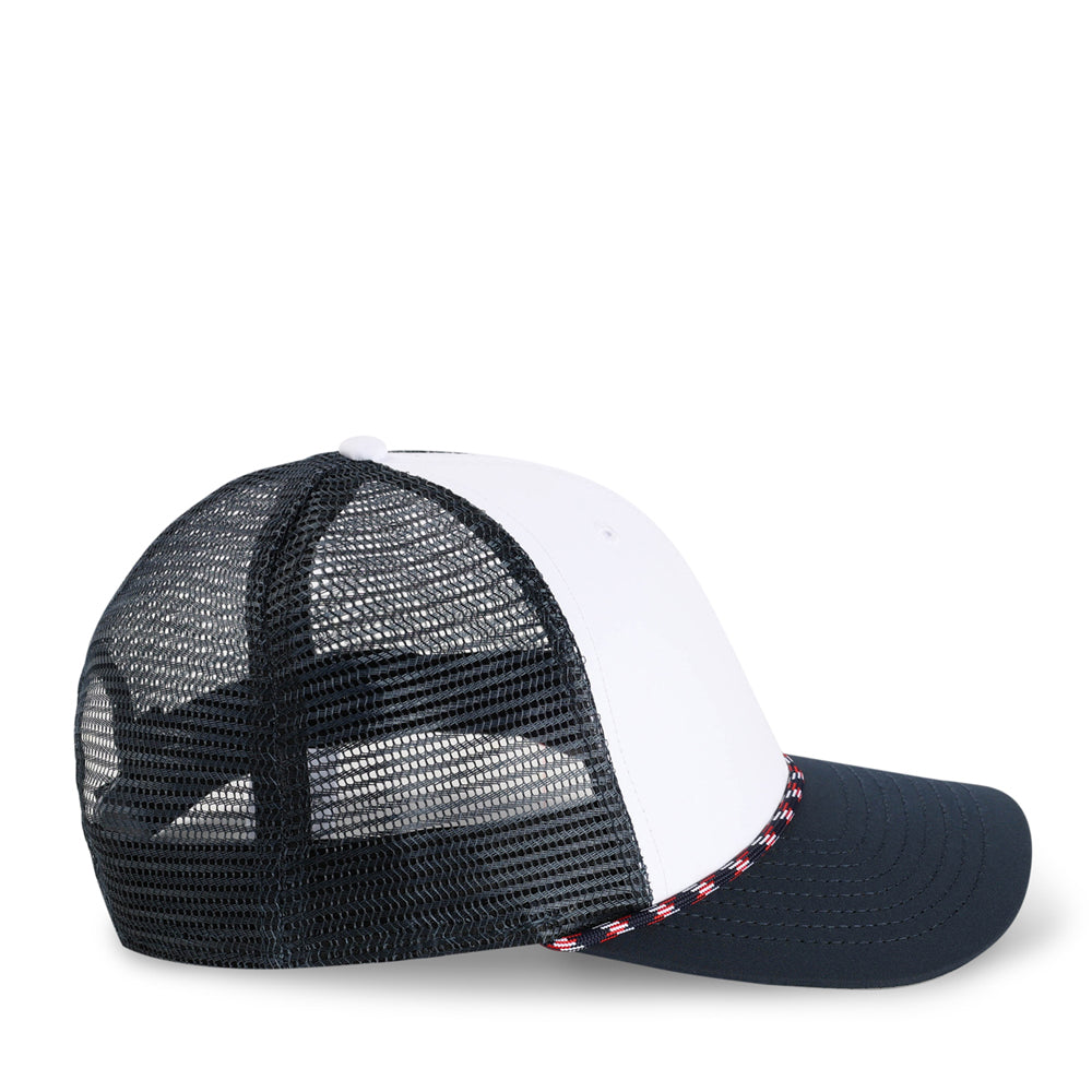 7055T-AAE-4 | Color: White / Navy w/ Navy / Red / White Rope