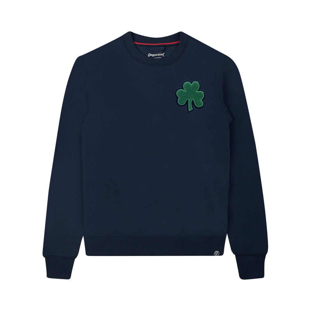 The Chenille Shamrock Crew Neck Sweatshirt