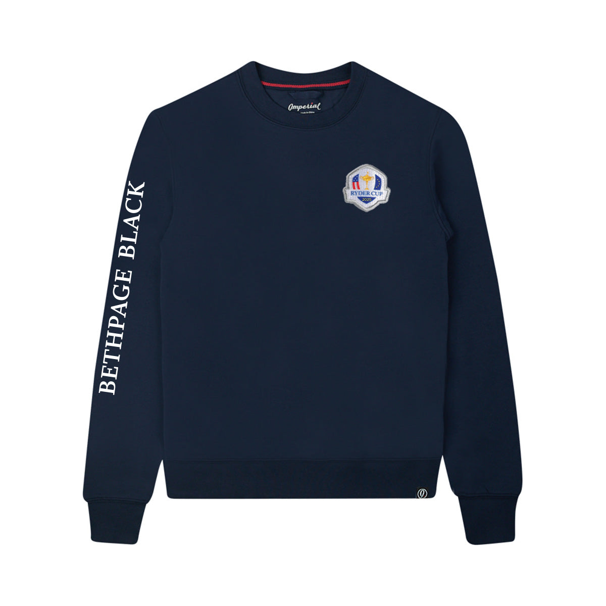 2025 Ryder Cup Rubber Patch - Crew Neck Sweatshirt – Imperial