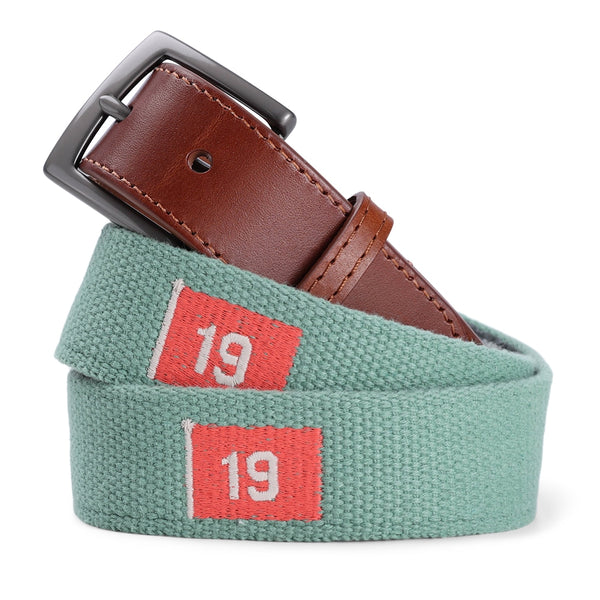 EUC 19th Hole Women’s Golf Belt with D Ring Buckle - Size XL Amazon.com: Elerevyo Women main image 2