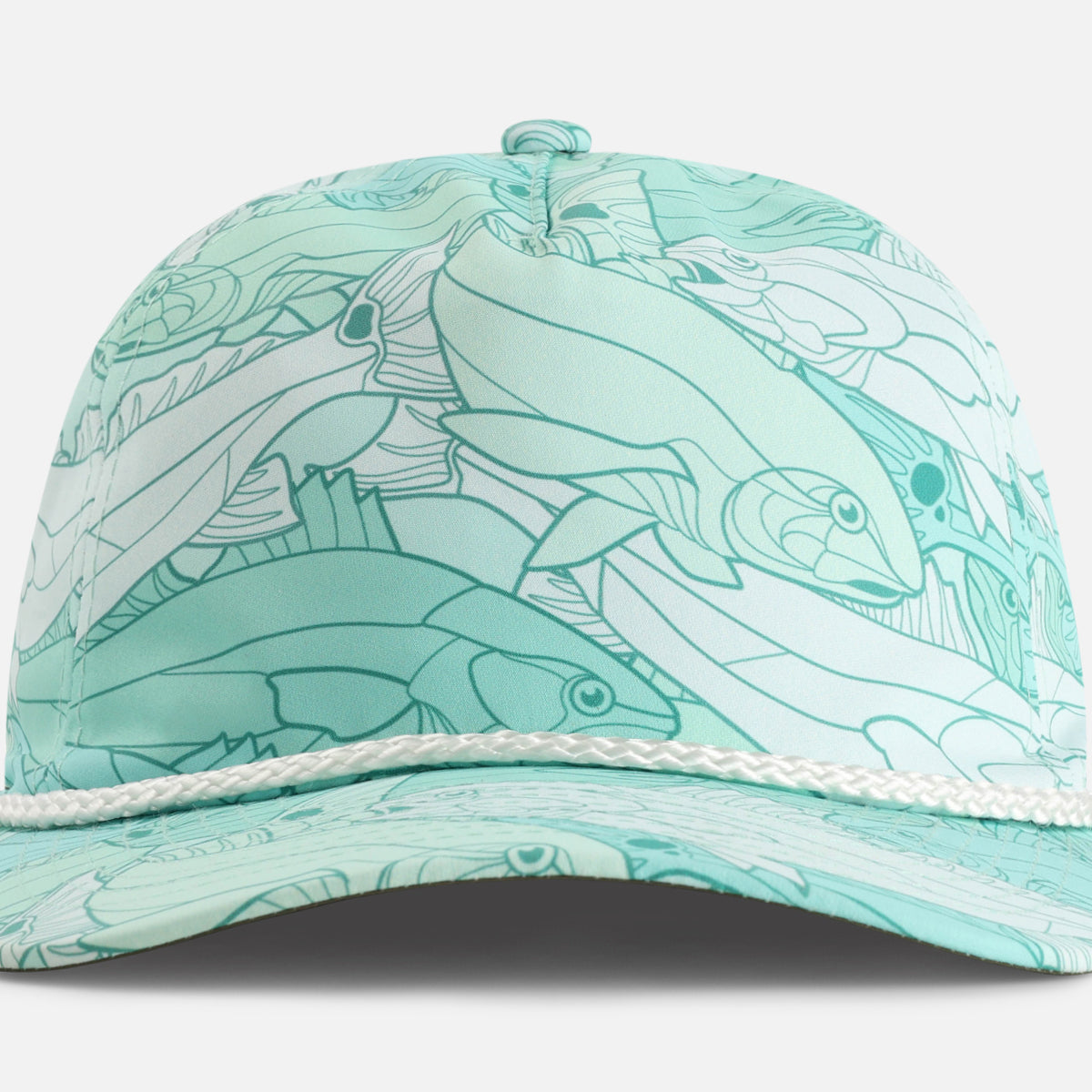DNA014 - The Golden Hour Printed Performance Rope Cap front