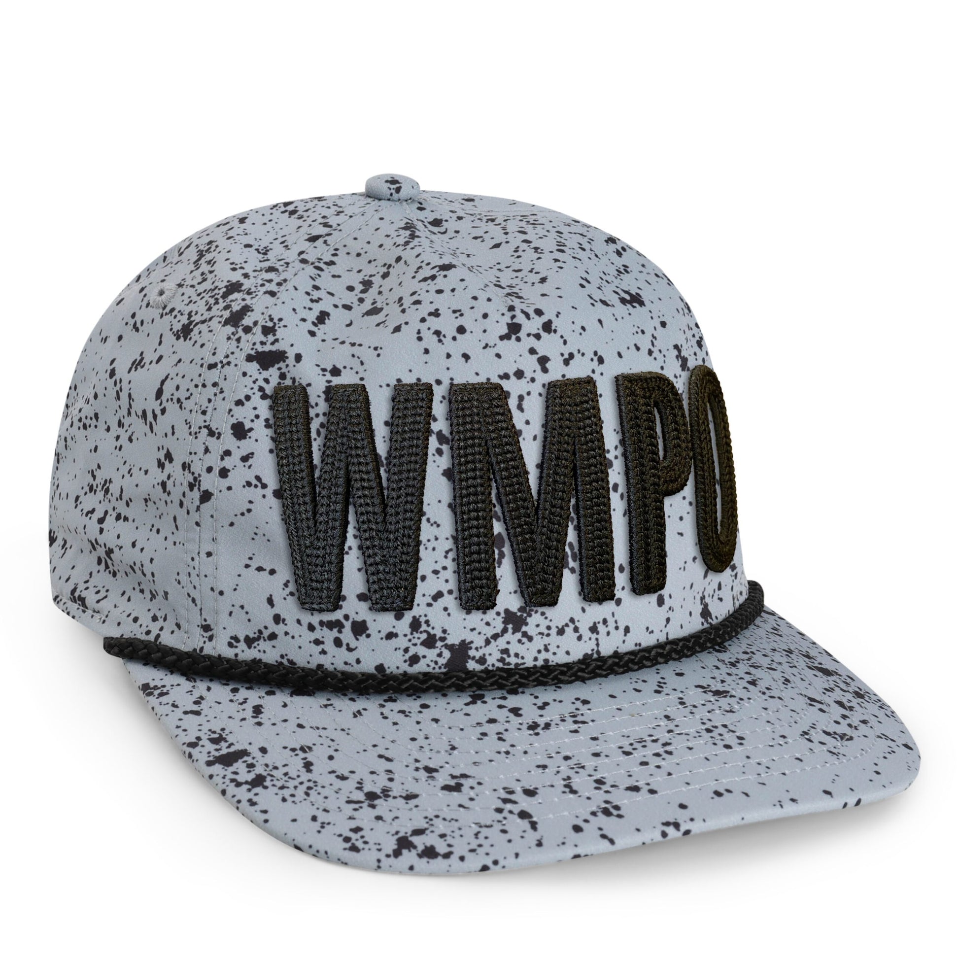 DNA014-SLK-WMPO | Color: Splatter Light Grey / Black