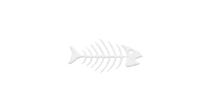 Fish Skeleton (White)