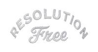 Resolution Free (white)