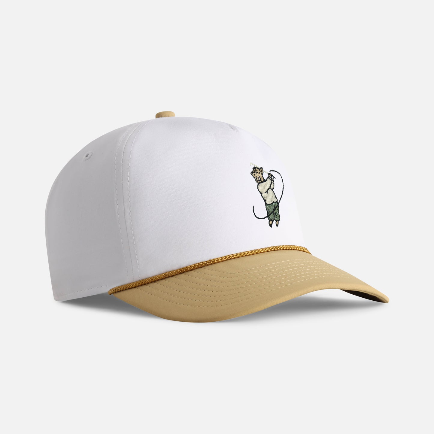| Color: White / Deep Gold