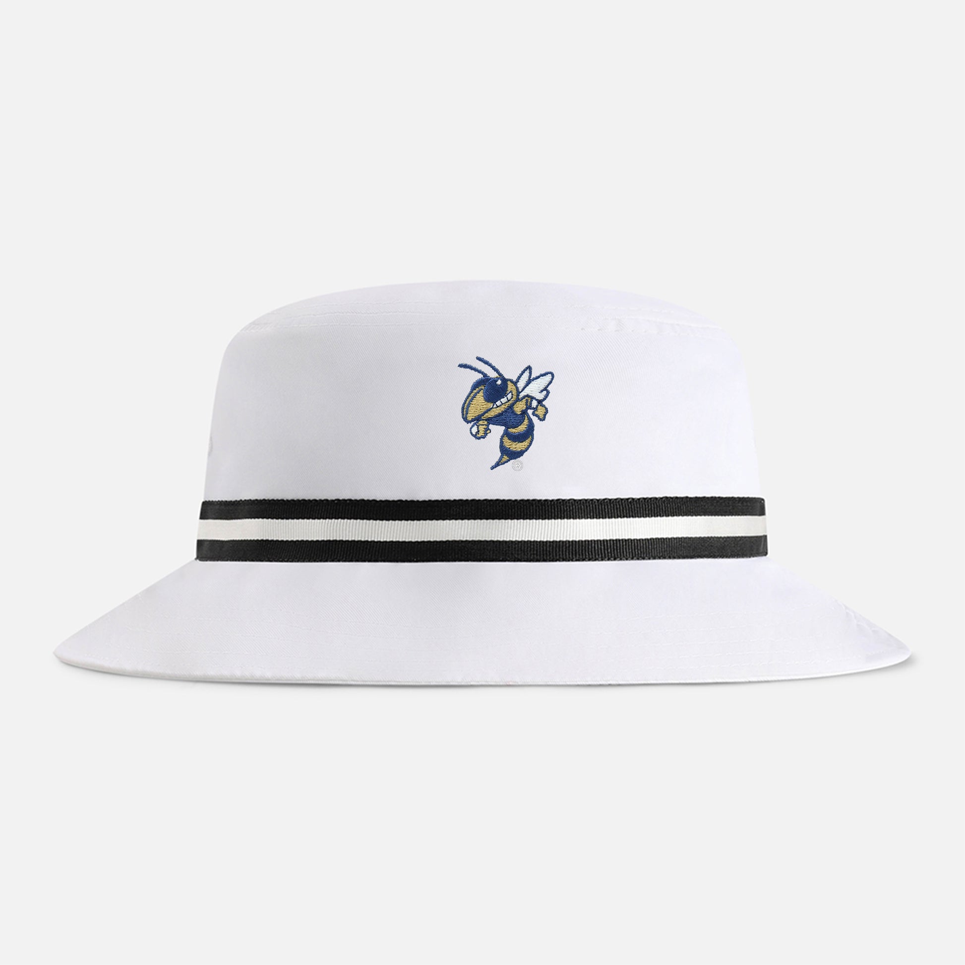 | Color: White w/ Black / White / Black Band