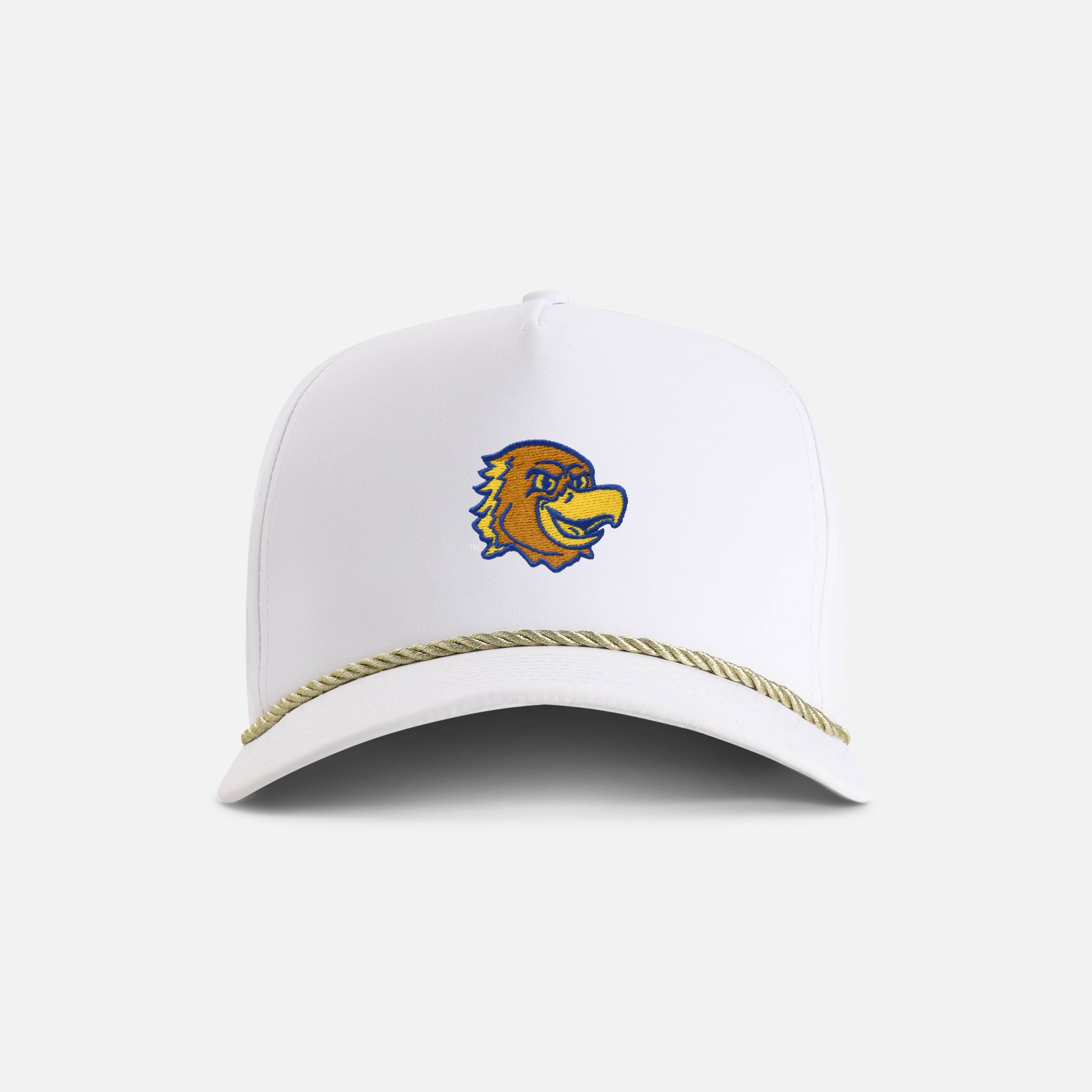 | Color: White w/ Metallic Gold Rope