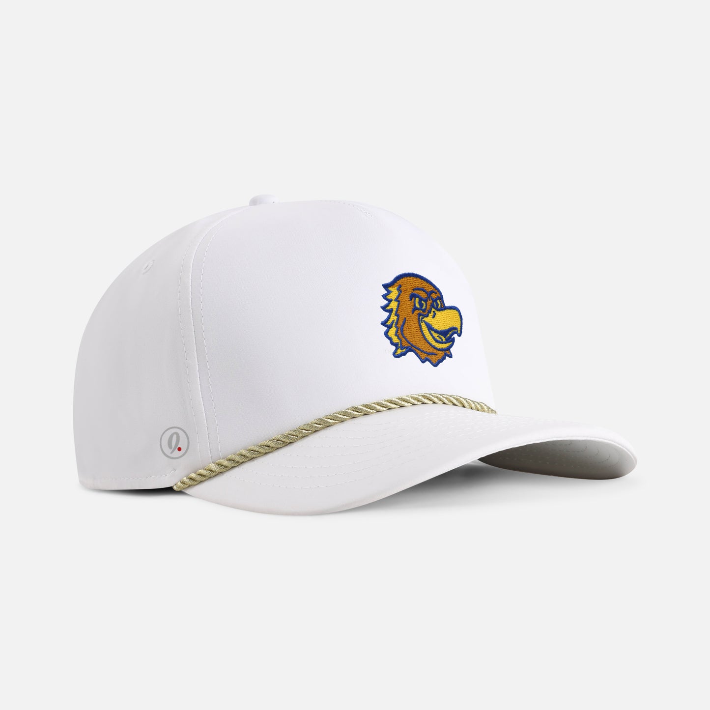 | Color: White w/ Metallic Gold Rope