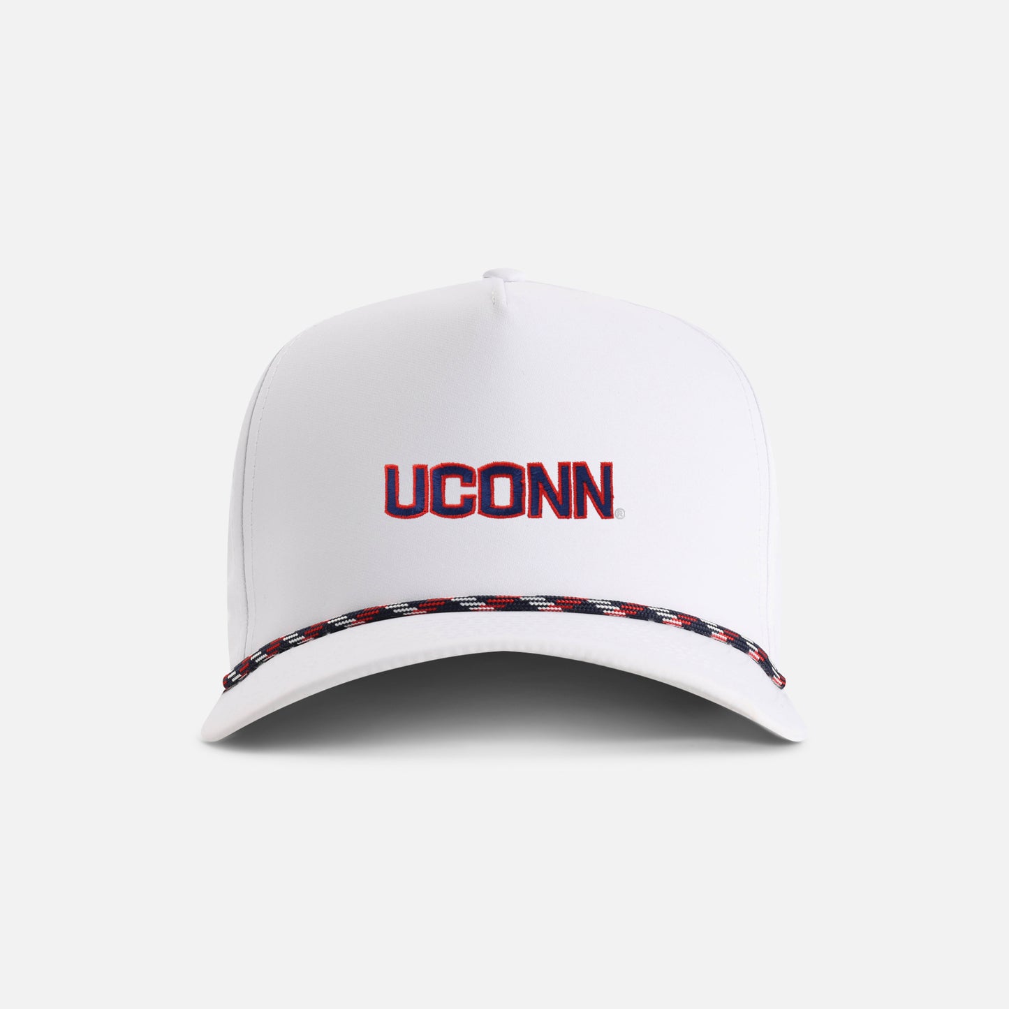 | Color: White w/ Navy-Red-White Rope