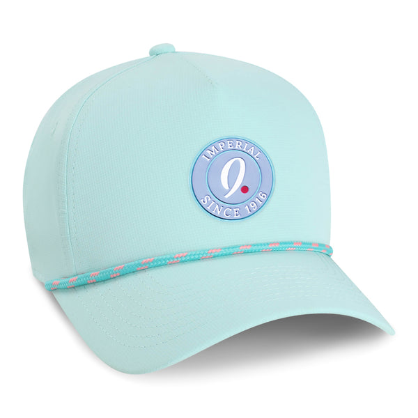 ★RONRON★ HEART LAUREL BALL CAP WHITE NAVY KR00-0327-