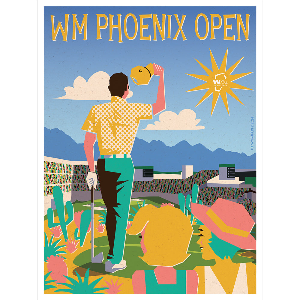 The WM Phoenix Open Poster T-Shirt by Lee Wybranski – Imperial