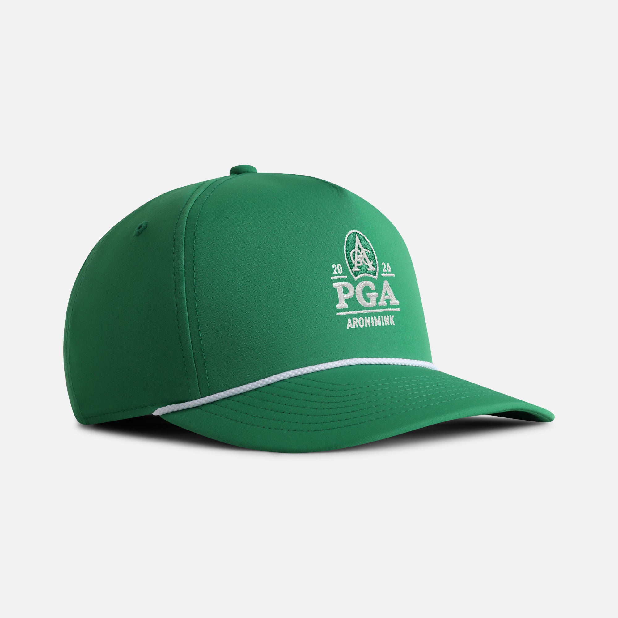 2026 PGA Aronimink 5-Panel Performance Rope Hat – Imperial