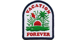 SlackerTide  - Vacation Forever Patch