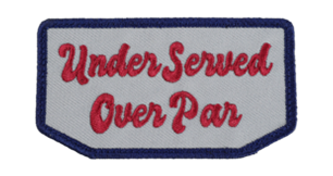 Under Served Over Par (Grey / Navy)