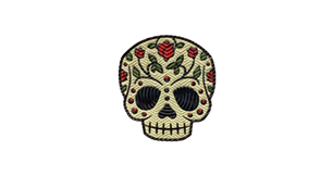 Rose Sugar Skull