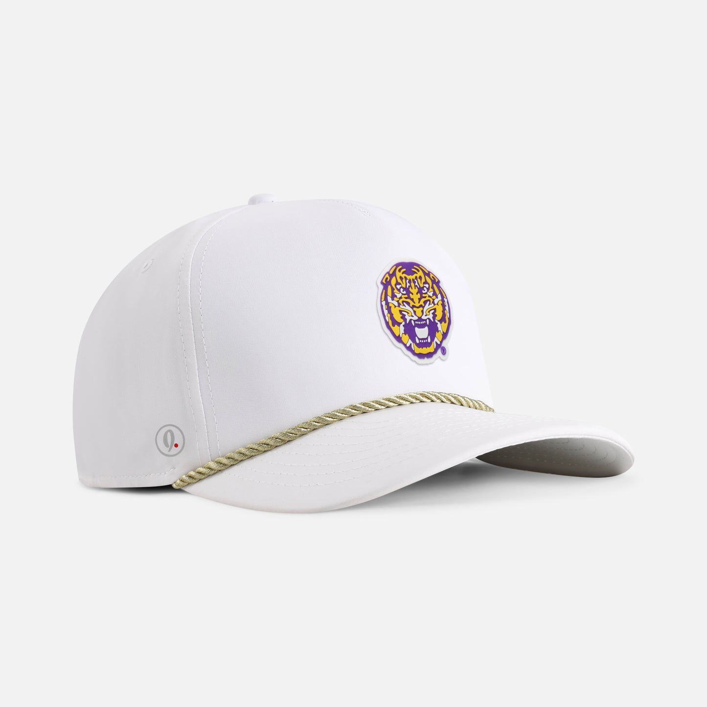 | Color: White w/ Metallic Gold Rope