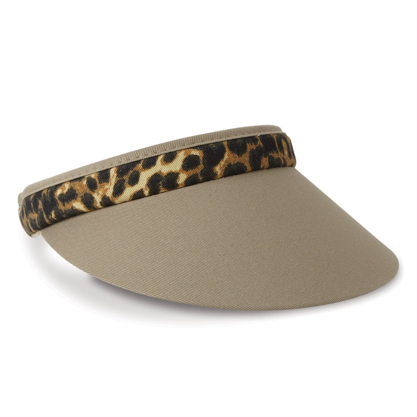 SS50-DLR-2 | Color: Khaki / Leopard Print