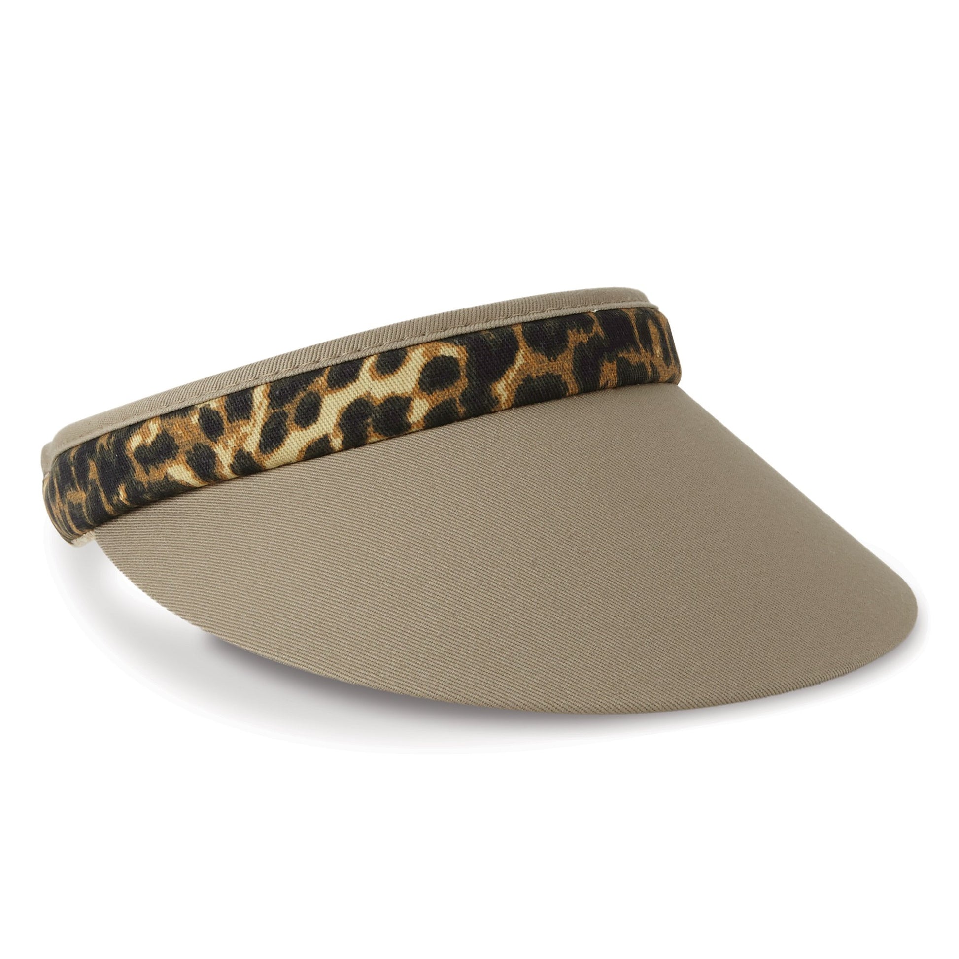 SS50-DLR-2 | Color: Khaki / Leopard Print