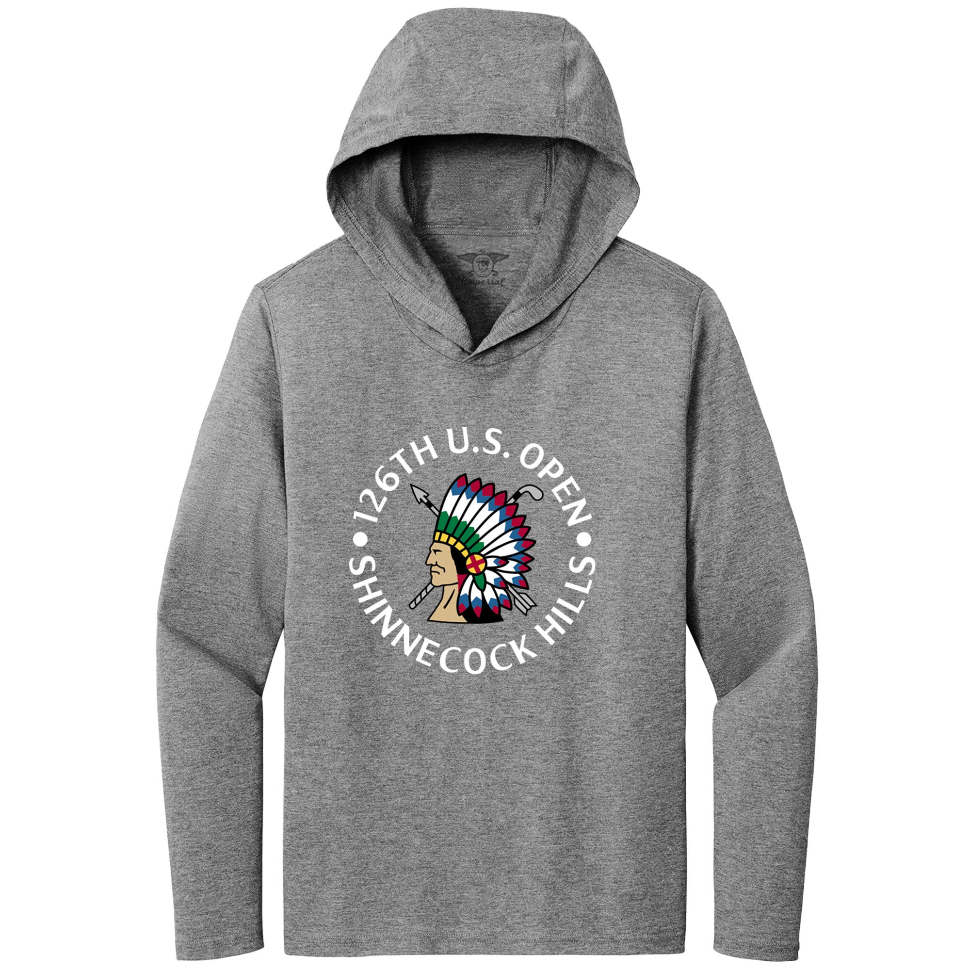 2026 U.S. Open Men's Long Sleeve Hooded T-Shirt – Imperial