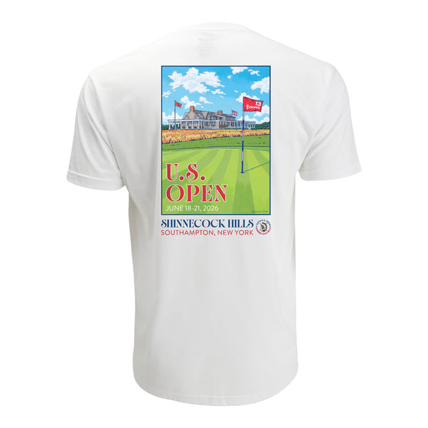 2026 U.S. Open Poster T-Shirt by Lee Wybranski – Imperial