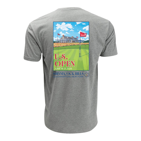 2026 U.S. Open Poster T-Shirt by Lee Wybranski