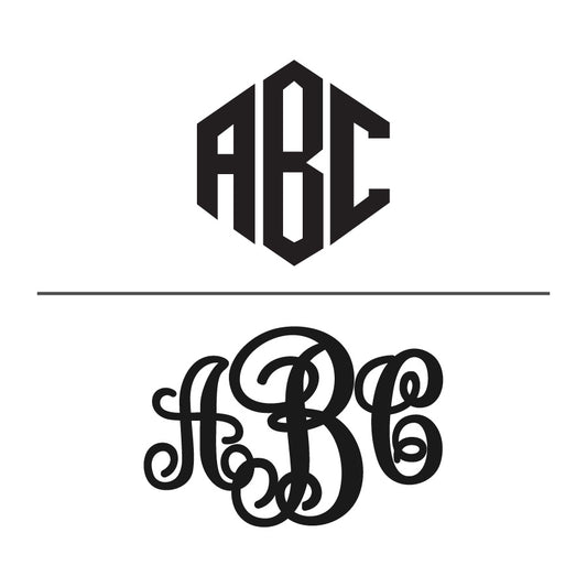 Monogram Text